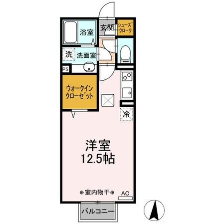 クレシェンテＨＲ（高崎市江木町）の物件間取画像